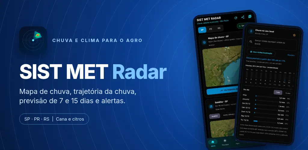 Banner do SIST MET Radar